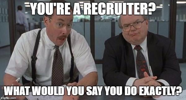 What does a recruiter do?